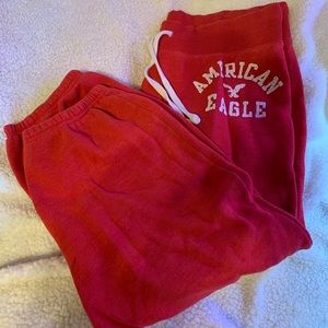 American Eagle Cropped sweat pants